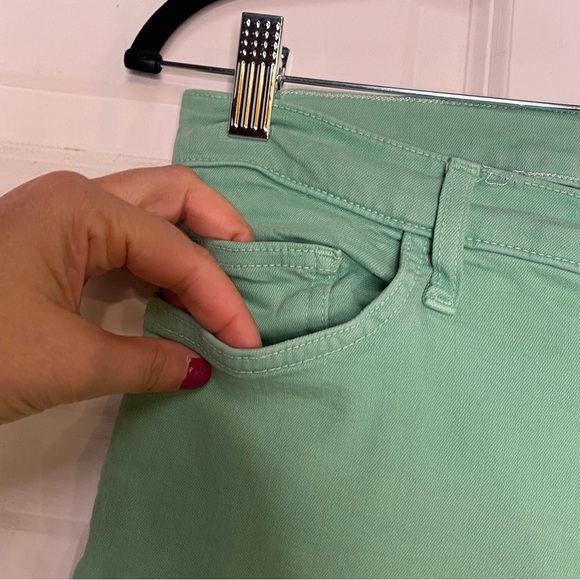 Current/Elliott Winter Green The Ankle Skinny Jeans Size 30 - Picture 2 of 9